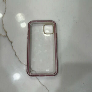 iPhone 11 Pro Max LifeProof Fre Purple Clear Rubber Bumper Case